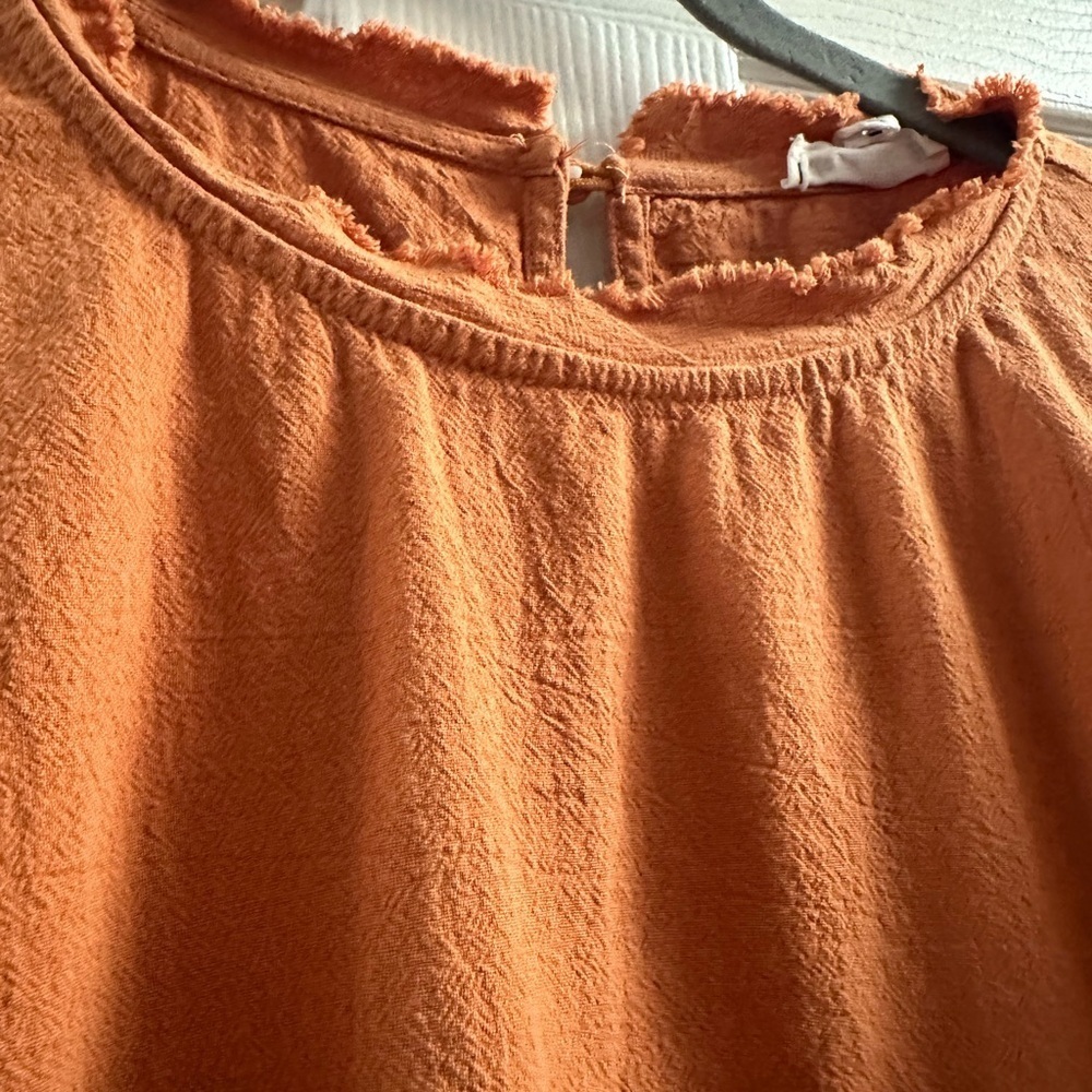 EUC Newbury Kustom FALL AT LAST RUST BLOUSE, large - Picture 4 of 10